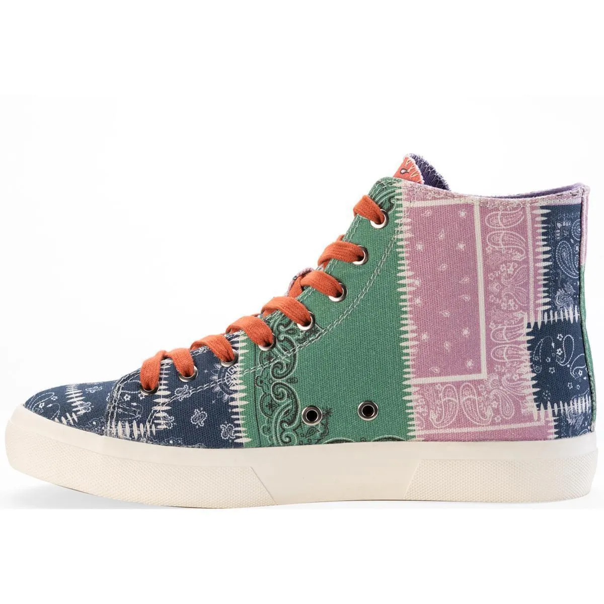 Sun   Stone Men's Mesa High-Top Sneakers  Multicolor Size 9.5M